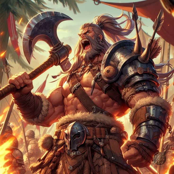 AI Barbarian Male 210x330